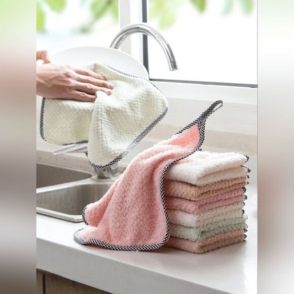 ๐5/$18 2 pc. RandomโColor Absorbent Dishwashing Cloth - Picture 6 of 10
